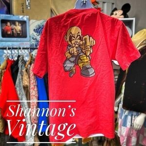 JNCO Shaolin Monk VNTG made in USA kids sz large single stitch tee A10